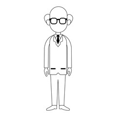 Male doctor cartoon vector illustration graphic design