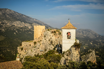 Fototapeta na wymiar Spain - Town in Mountains