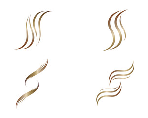 Fototapeta na wymiar Hair vector icon