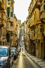 Fototapeta na wymiar Malta - Narrow Street