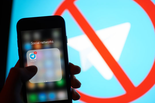blocked telegram application