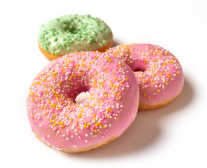 freshly baked donuts