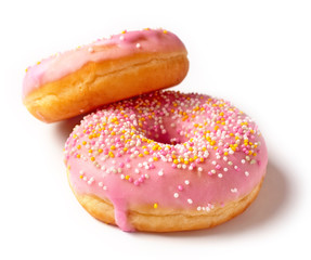 freshly baked donuts