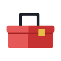 Construction toolbox isolated vector illustration graphic design