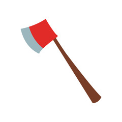 Emergency axe isolated vector illustration graphic design