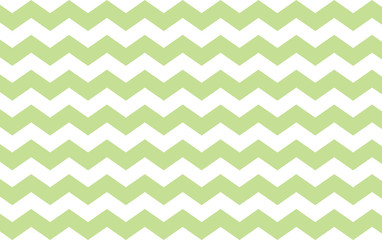 Seamless Green Zigzag Pattern Background