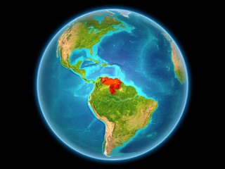 Venezuela on planet Earth