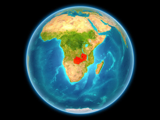 Zambia on planet Earth