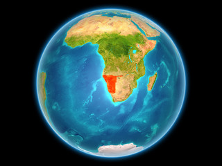 Namibia on planet Earth