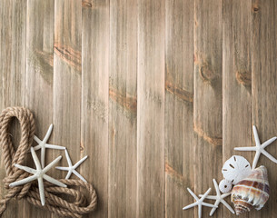 Beach board background