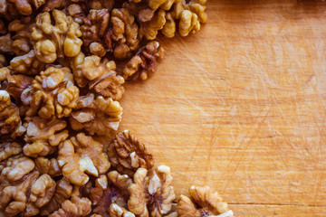 Nuts, organic product.