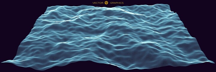 abstract vector object