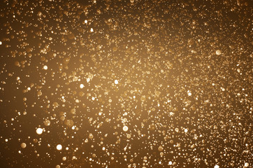 abstract brown gold bokeh background.