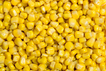 Cooked corn texture