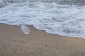 Sewage on the beach What is left