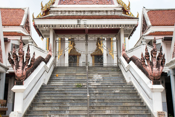 An old traditional Thai temple.
