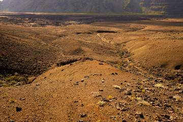 Plaine des Sables, Piton de la Fournaise at Reunion Island