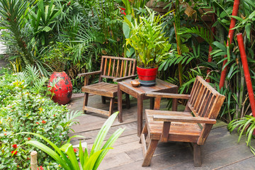 Tropical garden