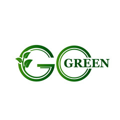 organic leaf logo