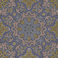 Arabic motifs seamless