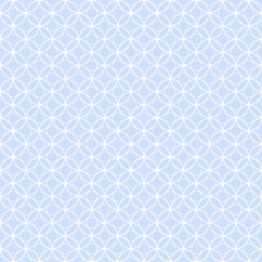 Fototapeta premium Quatrefoil geometric seamless pattern