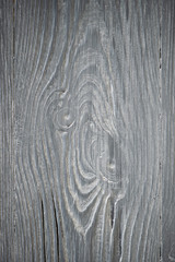 Wood texture. Gray timber board with weathered crack lines. Natural background for shabby chic...