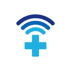 Wifi Medical Logo Icon Design