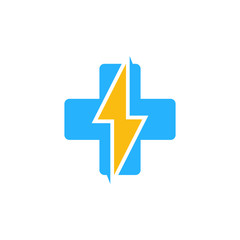 Energy Medical Logo Icon Design