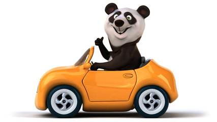 Fun panda © Julien Tromeur