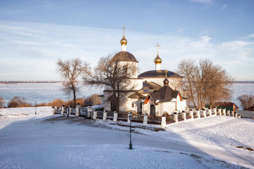 Fototapeta na wymiar Church of Helena and Constantine, Sviyazhsk