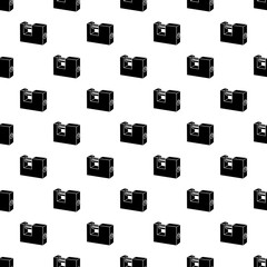 Padlock pattern vector seamless repeating for any web design