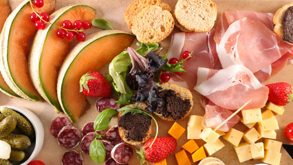 finger food, buffet food