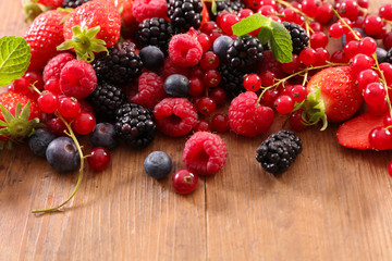 assorted berries fruits