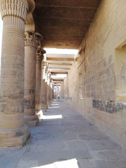 temple of philae - sidewalk