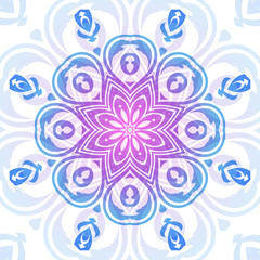 Round oriental ornament.