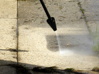 Terrace Cleaning with Pressure Washer - 201022677