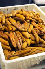 イタリアの食材と市場の風景