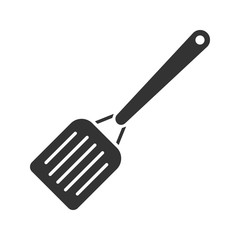 Kitchen spatula glyph icon