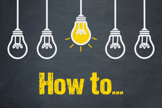 How to...
