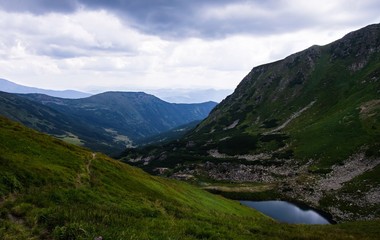Naklejka na ściany i meble Carpathian panorama