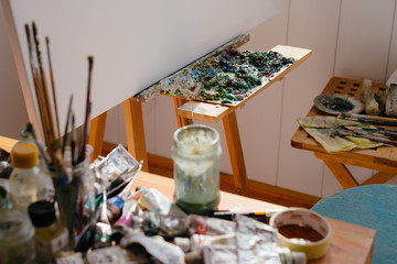 traditional painting workshop