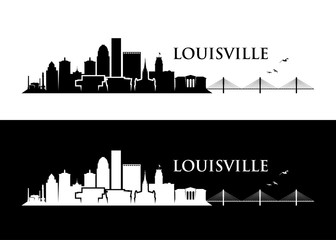 Fototapeta premium Louisville skyline - Kentucky