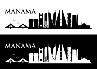 Manama skyline - Bahrain
