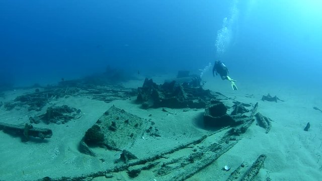 Shipwreck, Cabo Pulmo. Mexico.