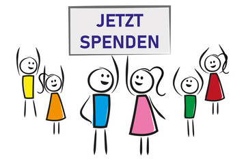 Bilder und Videos suchen: spendenscheck
