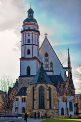 Obraz premium Leipzig, Thomaskirche