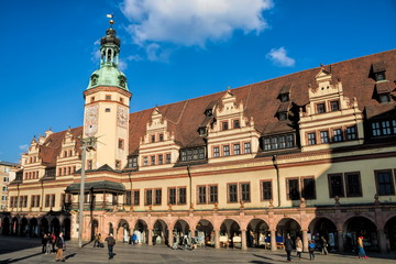 Fototapeta na wymiar Leipzig, Altes Rathaus