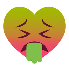 Herz Emoji - Erbrechen