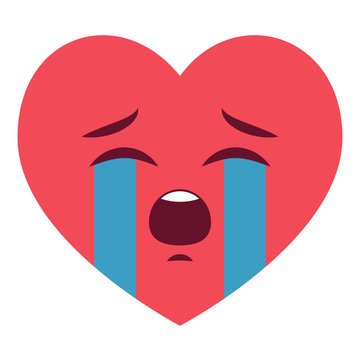 Herz Emoji weinend