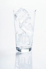 glass with ice